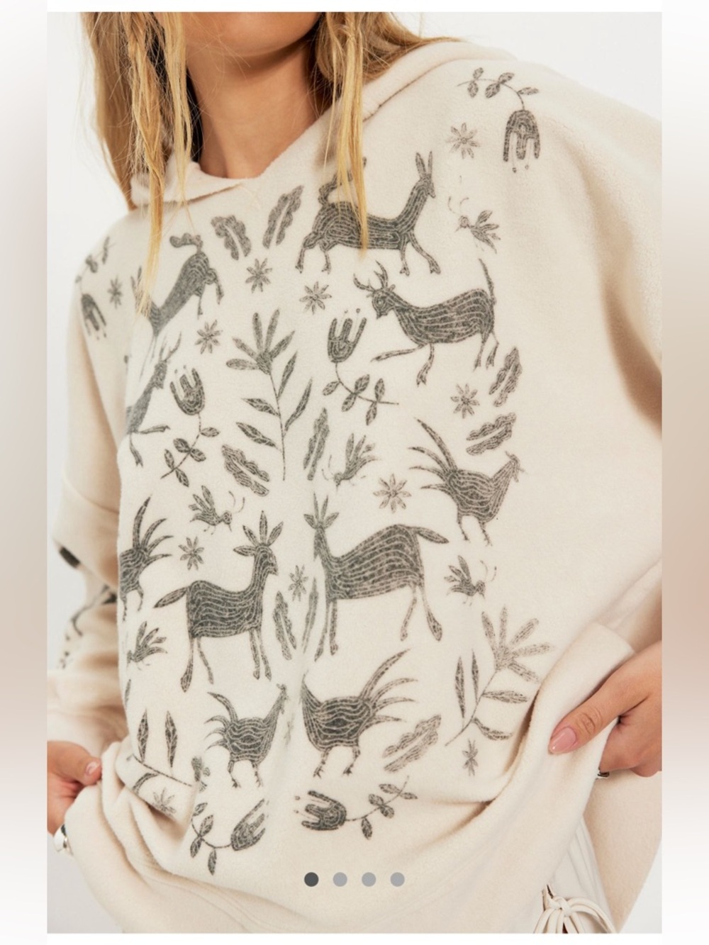Free People Collab with Ragabond Kindred Folk Hoodie